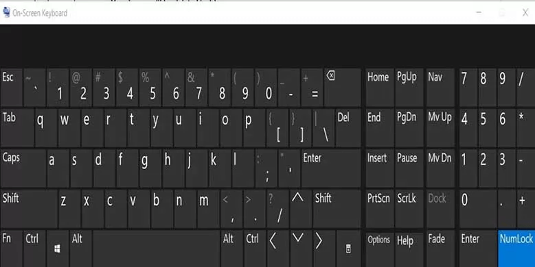  仮想キーボードを使用
