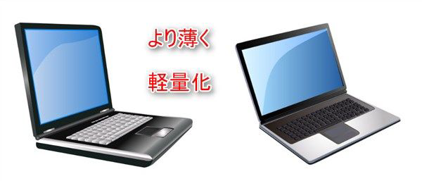 ラップトップとノートパソコンの違い：OSをラップトップとノート