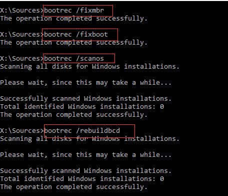 MBRを修正 MBRを修正