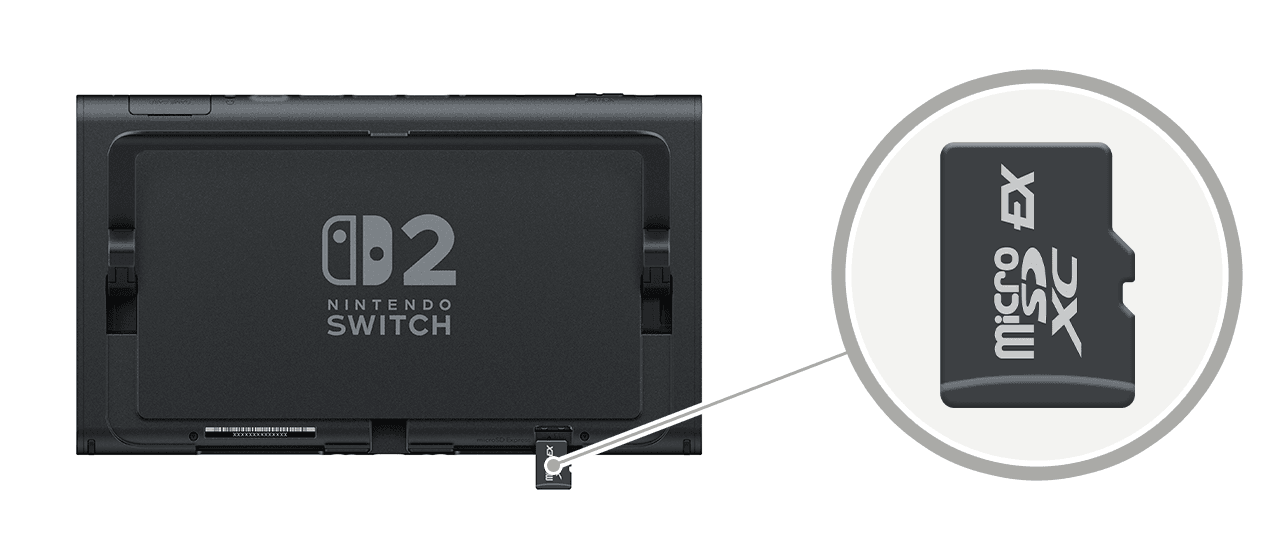 Switch 2の新規格microSD Expressカードをフォーマットする方法